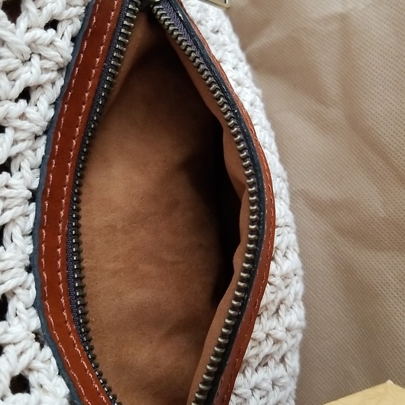 New Patricia Nash Mazara Crochet Tote Bag - Picture 7 of 14